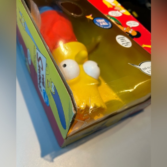 The Simpsons BART Talking Doll Playmates 2000 Interactive Y2K Rare Collectible - Picture 12 of 16